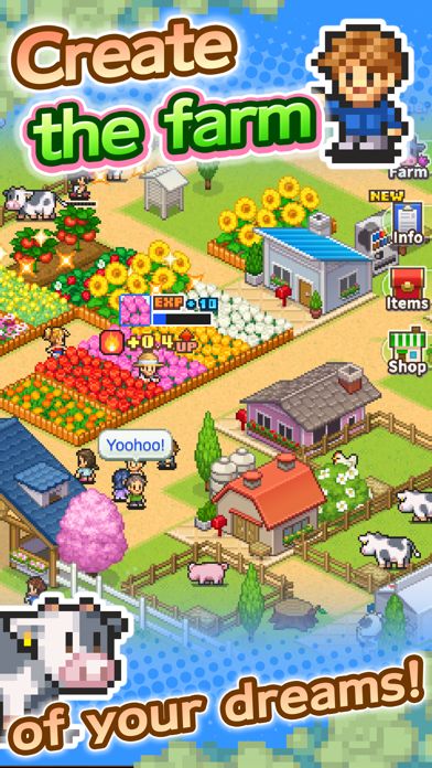 8-Bit Farm Screenshot (iTunes Store)