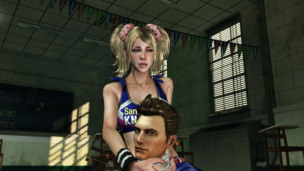 Lollipop Chainsaw Screenshot (Lollipop Chainsaw Asset Disc): Stage 2: Stadium (High-res)