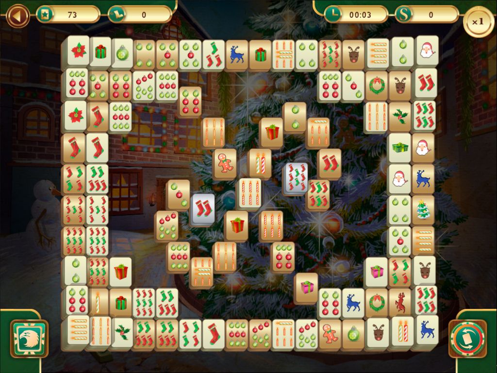 Christmas Mahjong Screenshot (Steam)