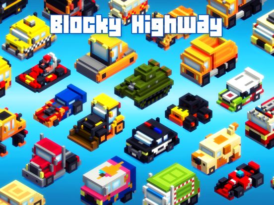 Blocky Highway Screenshot (iTunes Store)