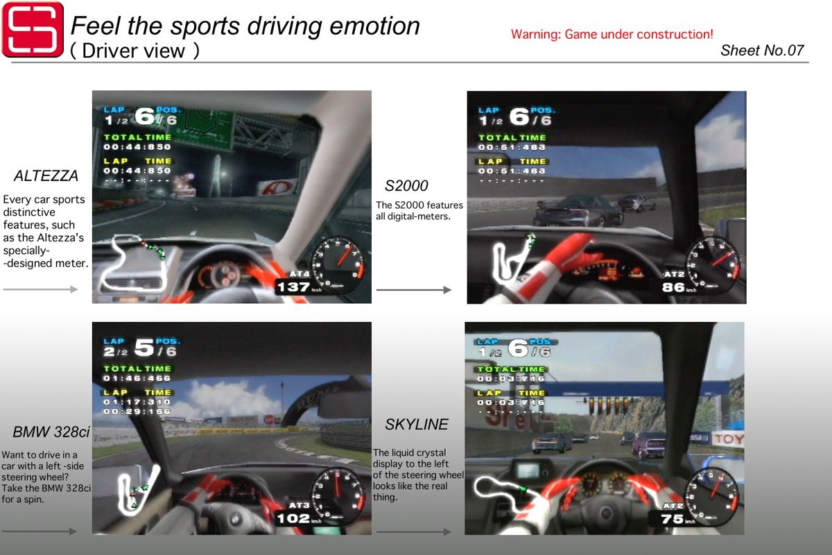 Driving Emotion Type-S Screenshot (Square Millennium Foreign Media Kit)