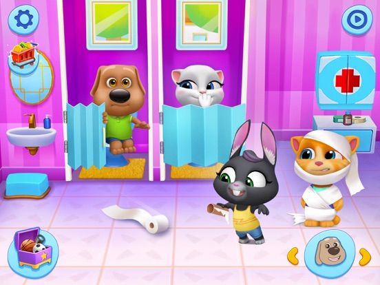 My Talking Tom Friends Screenshot (iTunes Store)