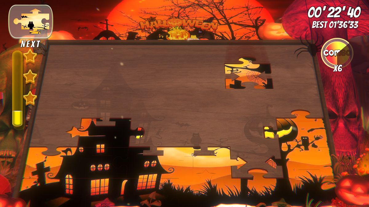 #Halloween, Super Puzzles Dream Screenshot (Nintendo.com.au)