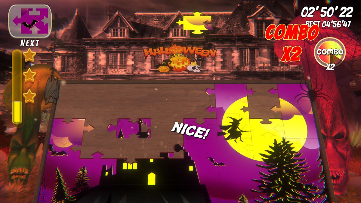 #Halloween, Super Puzzles Dream Screenshot (Nintendo.com.au)