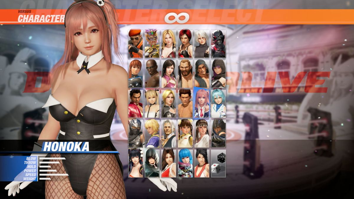 Dead or Alive 6 Sexy Bunny Costume Honoka official promotional