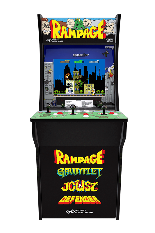 Arcade1Up: Rampage Arcade Cabinet Other (Arcade1Up product page, 2020-08-05)