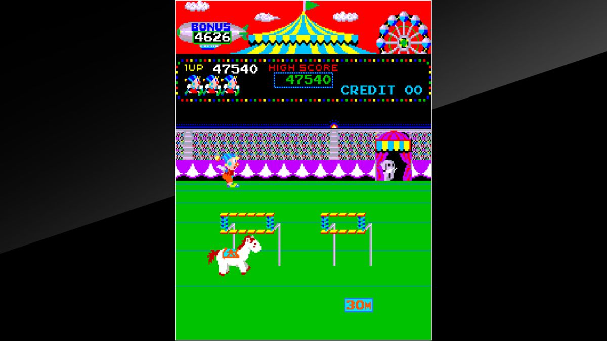 Circus Charlie Screenshot (Nintendo.co.jp)