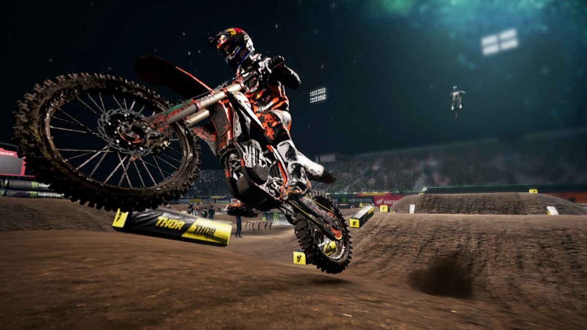 Monster Energy Supercross: The Official Videogame Screenshot (Nintendo.com.au)