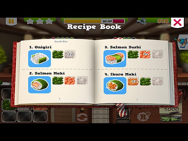 Youda Sushi Chef 2 Screenshot (bigfishgames.com)