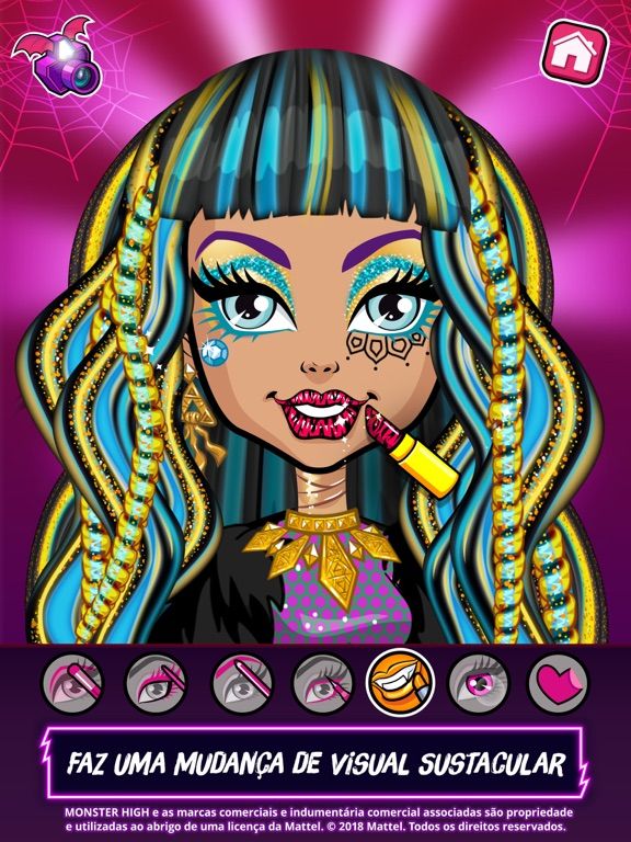 Monster High: Beauty Shop Screenshot (iTunes Store (Portugal))