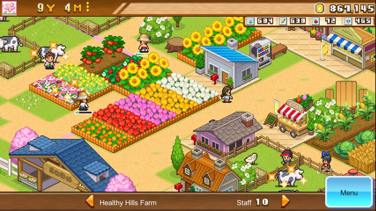 8-Bit Farm Screenshot (Nintendo.co.nz)