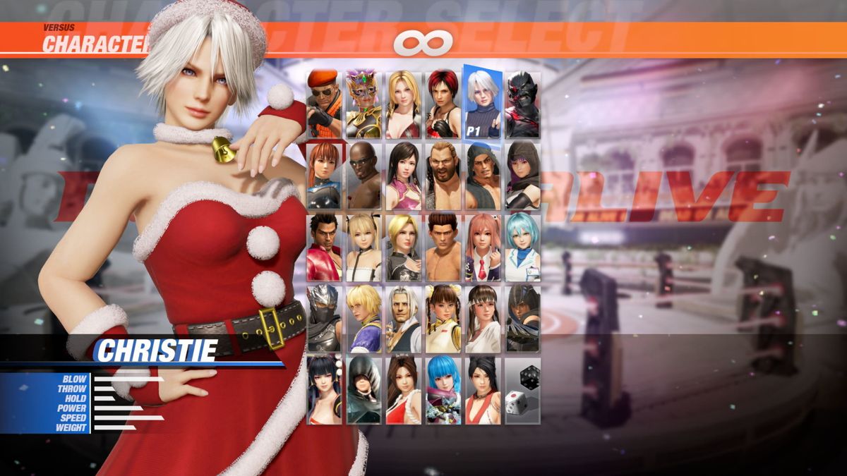 Dead or Alive 6: Santa's Helper Costume - Christie Screenshot (Steam)