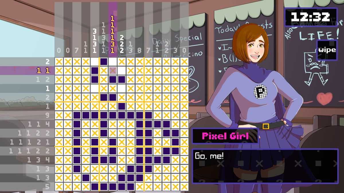 Pixel Puzzle Makeout League Screenshot (Steam)