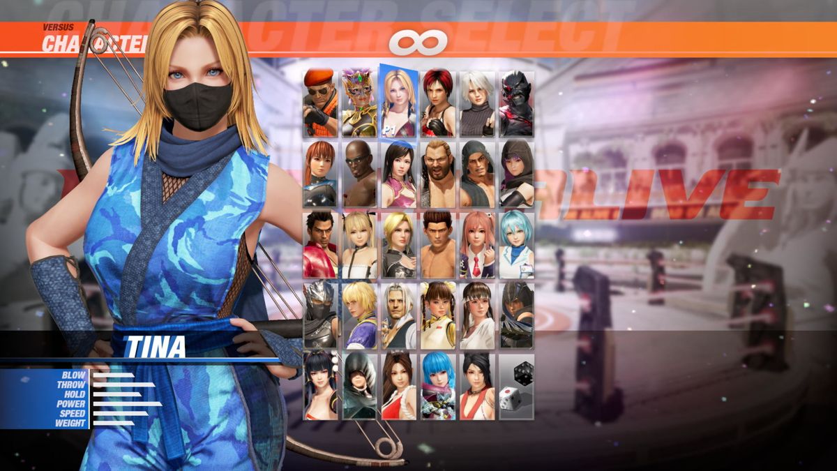 Dead or Alive 6: Morphing Ninja Costume - Tina Screenshot (Steam)