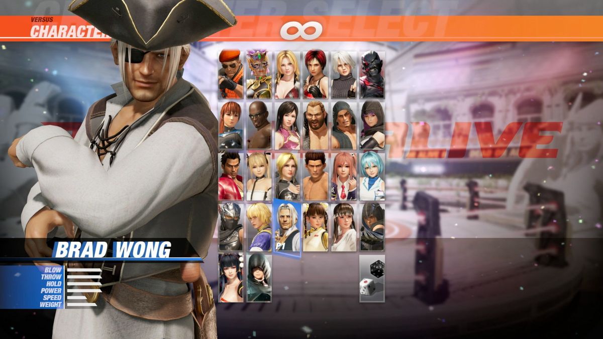Dead or Alive 6: Pirates of the 7 Seas Costume Vol.2 - Brad Wong Screenshot (Steam)