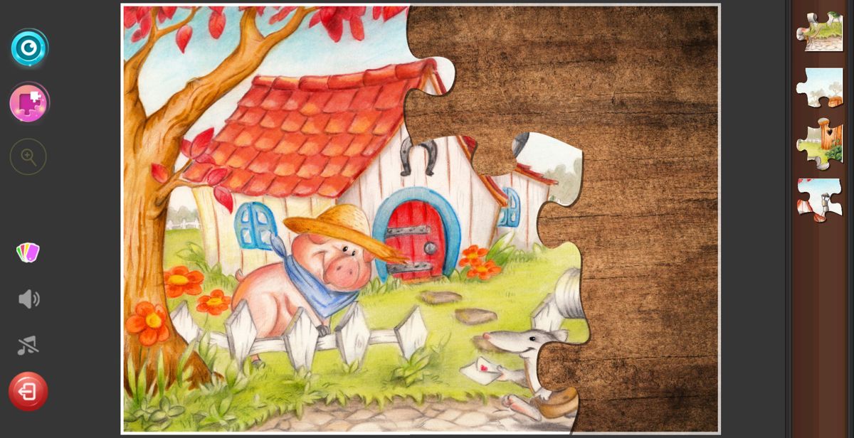 Children's Jigsaw Puzzles: Magic Kindergarten Screenshot (Steam)