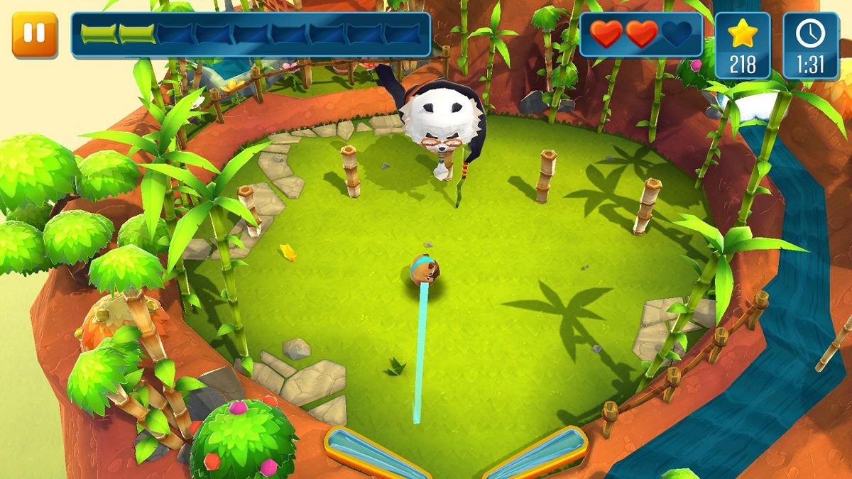 Momonga Pinball Adventures Screenshot (Nintendo.com.au)