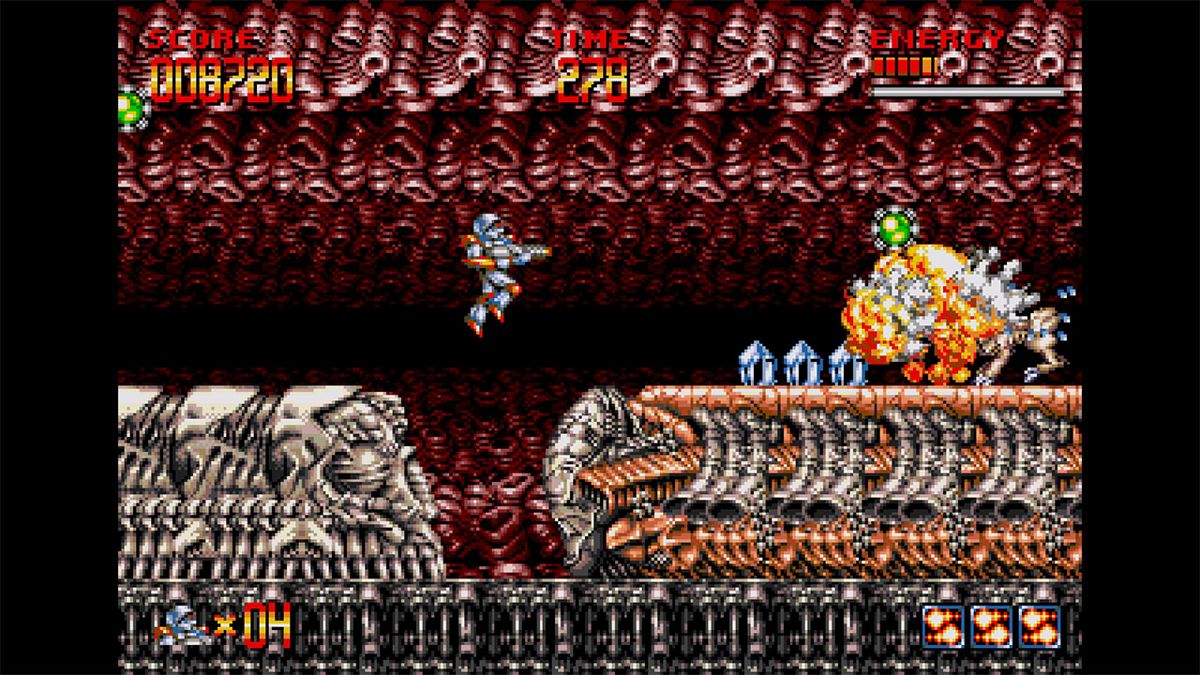 Turrican Flashback Screenshot (Nintendo.com.au)