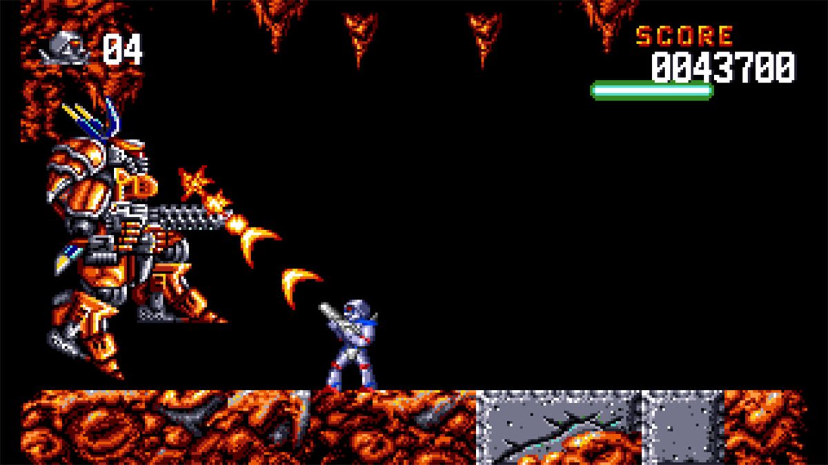 Turrican Flashback Screenshot (Nintendo.com.au)