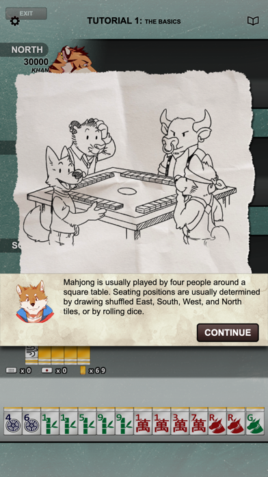 Kemono Mahjong Screenshot (iTunes Store (12/01/2021))