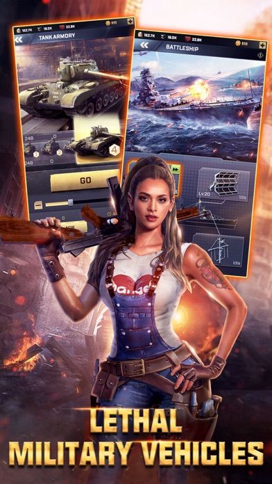 Kiss of War Screenshot (iTunes Store)