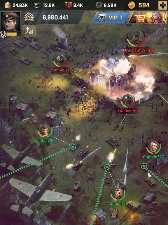 Dead Empire: Zombie War Screenshot (iTunes Store)