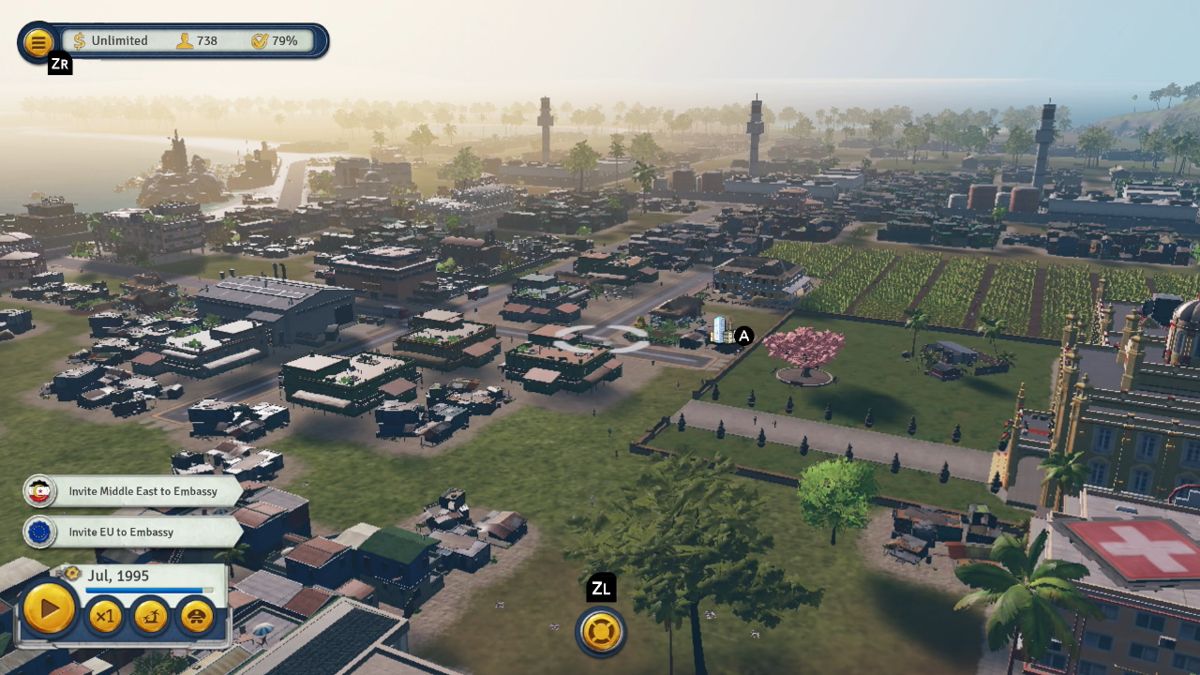 Tropico 6: Nintendo Switch Edition Screenshot (Nintendo.com.au)