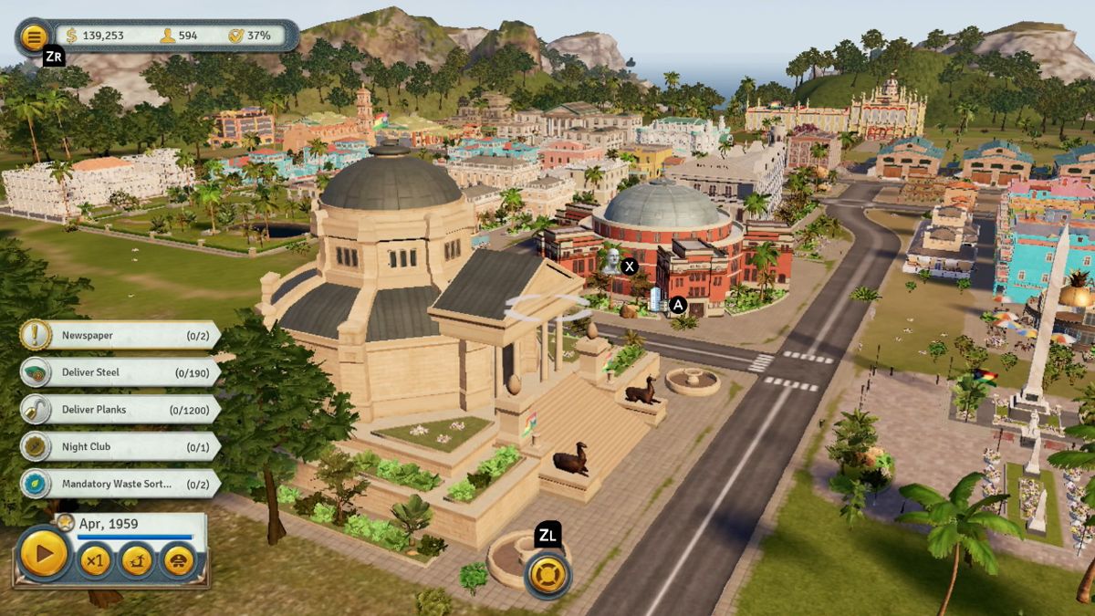 Tropico 6: Nintendo Switch Edition Screenshot (Nintendo.com.au)