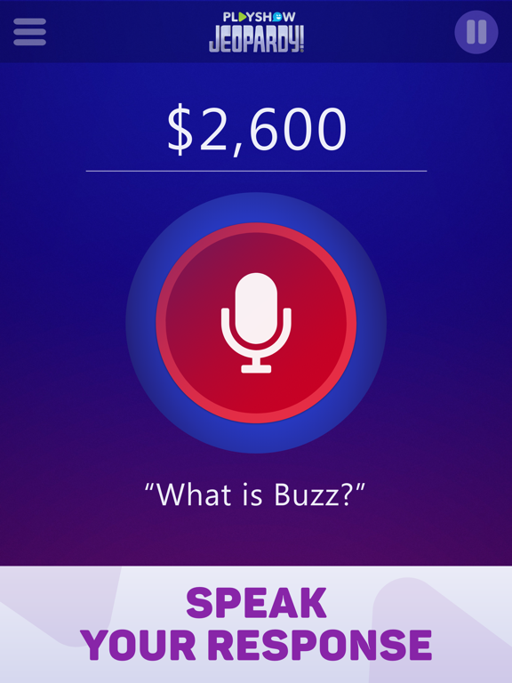 Jeopardy! PlayShow Screenshot (iTunes Store)