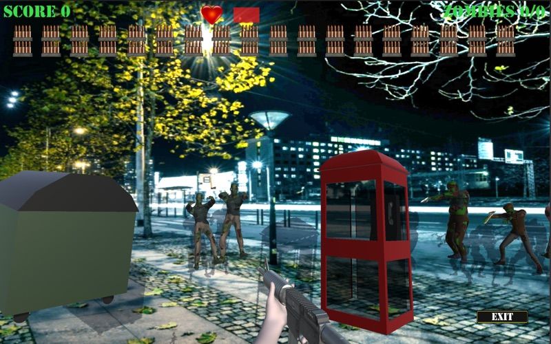 Zombie Apocalypse Attack Screenshot (Mac App Store)