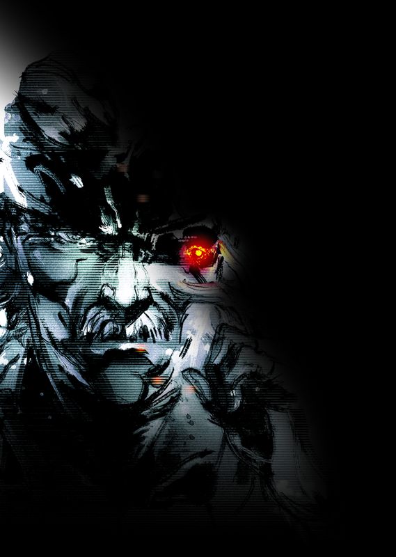 Metal Gear Solid 4: Guns of the Patriots Concept Art (Metal Gear Solid 4 Press Assets disc): Illustration shadow