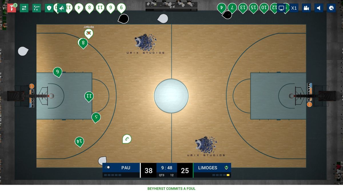 Pro Basketball Manager 2021 Screenshot (Steam)