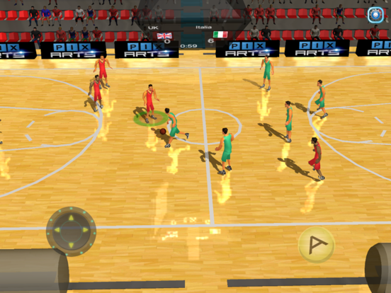 Olympic Basketball Screenshot (iTunes Store)