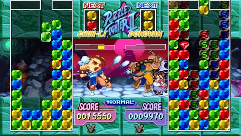 Capcom Puzzle World Screenshot (Capcom E3 2006 Press CD): Super Puzzle Fighter II Turbo