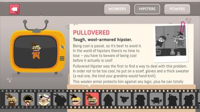 Hipster Attack Screenshot (iTunes Store)