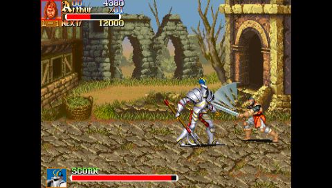 Capcom Classics Collection: Reloaded Screenshot (Capcom E3 2006 Press CD): Knights of the Round