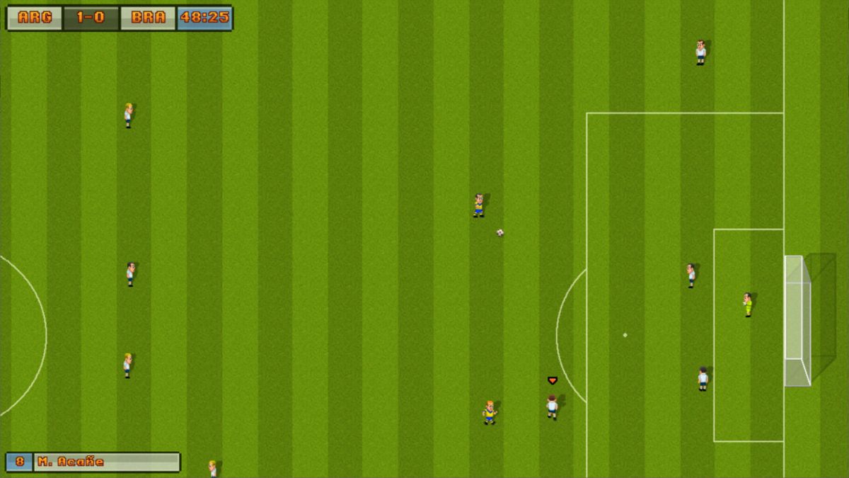16-Bit Soccer Screenshot (Nintendo.com.au)