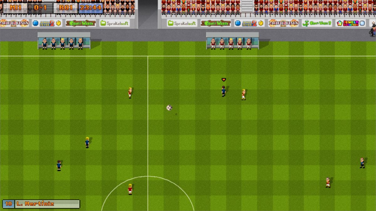 16-Bit Soccer Screenshot (Nintendo.com.au)