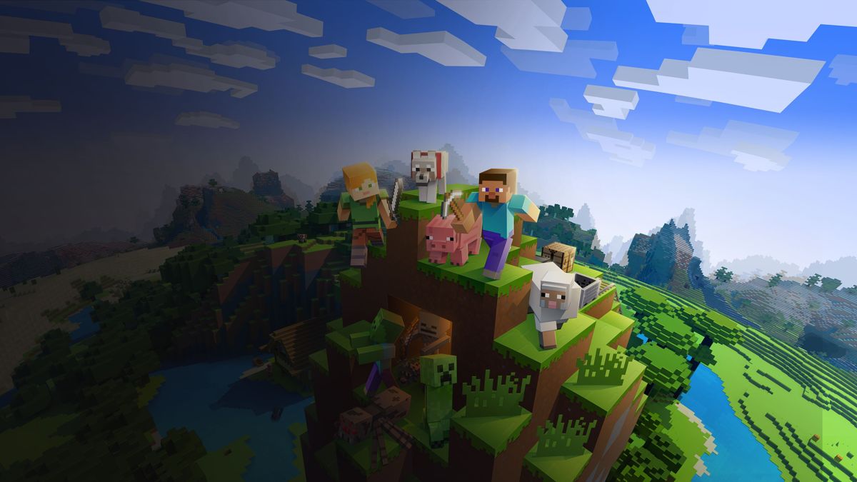 Minecraft official promotional image - MobyGames