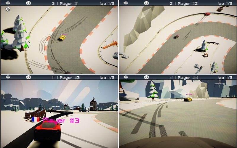 Turbo Machines Mini Racing Screenshot (iTunes Store)