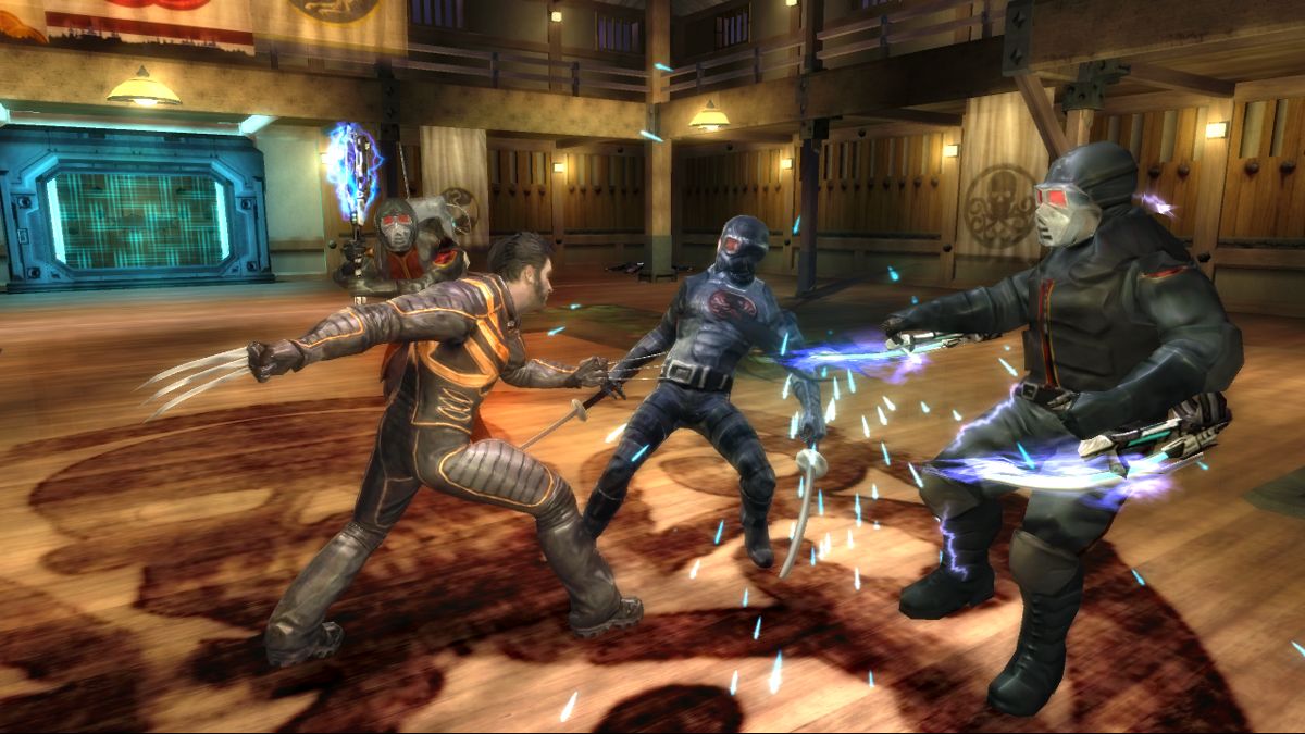 X-Men: The Official Game Screenshot (X-Men: The Official Game Press Kit): Samurai Dojo