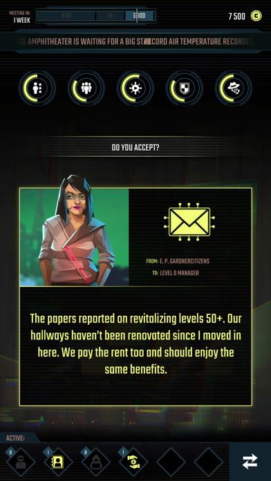 InfiniteCorp Screenshot (iTunes Store)
