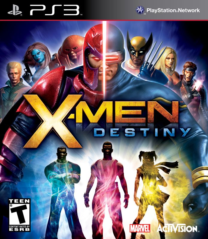 X-Men: Destiny Other (X-Men: Destiny Press Kit): PS3 Box Art