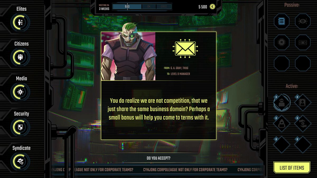 InfiniteCorp Screenshot (Steam)