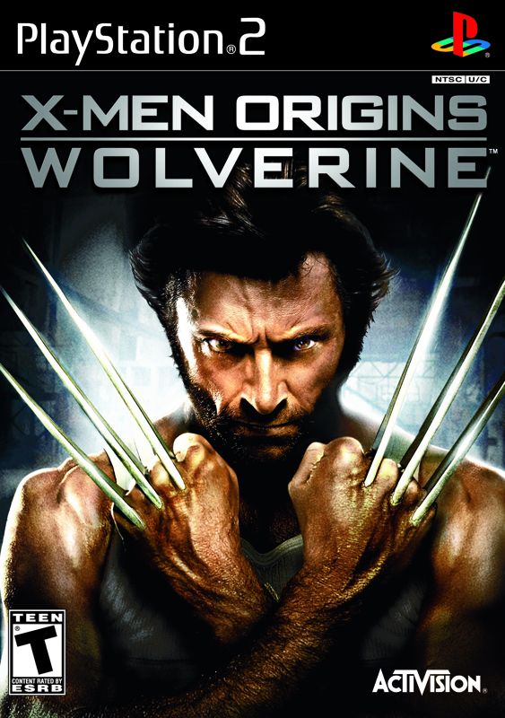 X-Men Origins: Wolverine Other (X-Men Origins: Wolverine Press Kit): PS2 Box Art