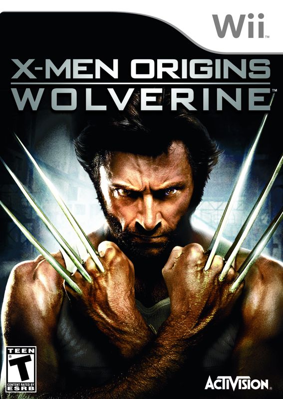 X-Men Origins: Wolverine Other (X-Men Origins: Wolverine Press Kit): Wii Box Art