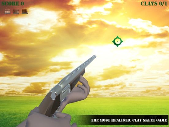 Clay Skeet Shooting Screenshot (iTunes Store)