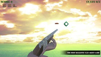 Clay Skeet Shooting Screenshot (iTunes Store)