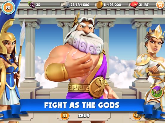 Gods of Olympus Screenshot (iTunes Store)