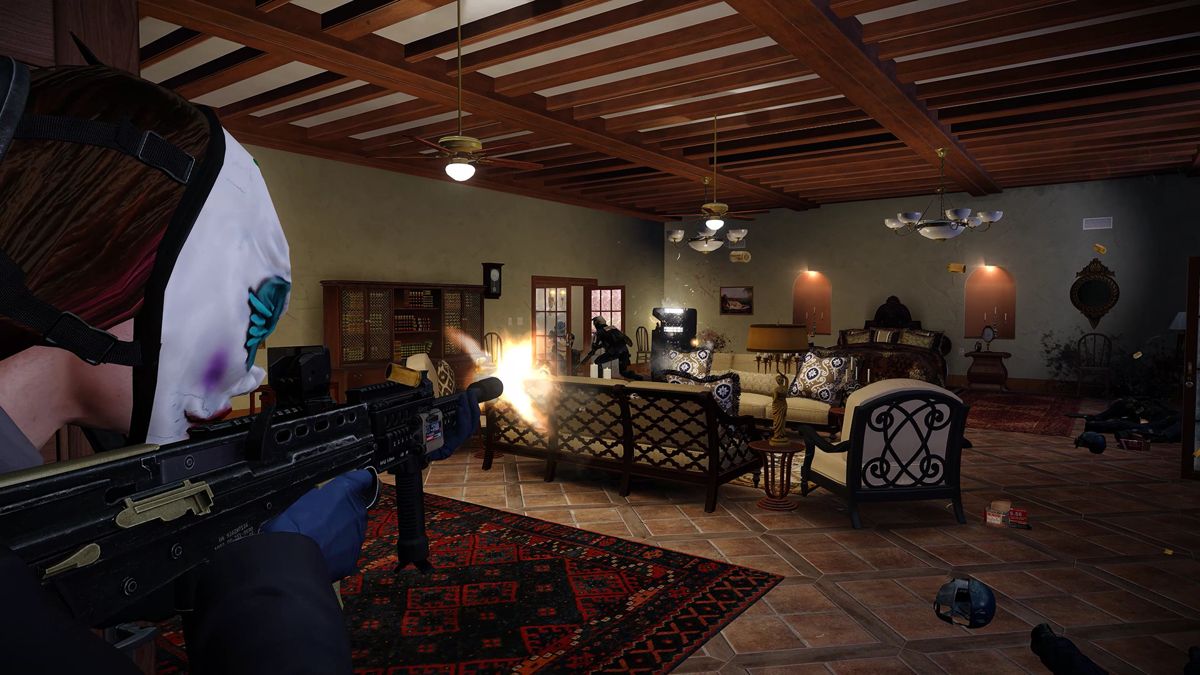 Payday 2: Buluc's Mansion Heist Screenshot (Steam)